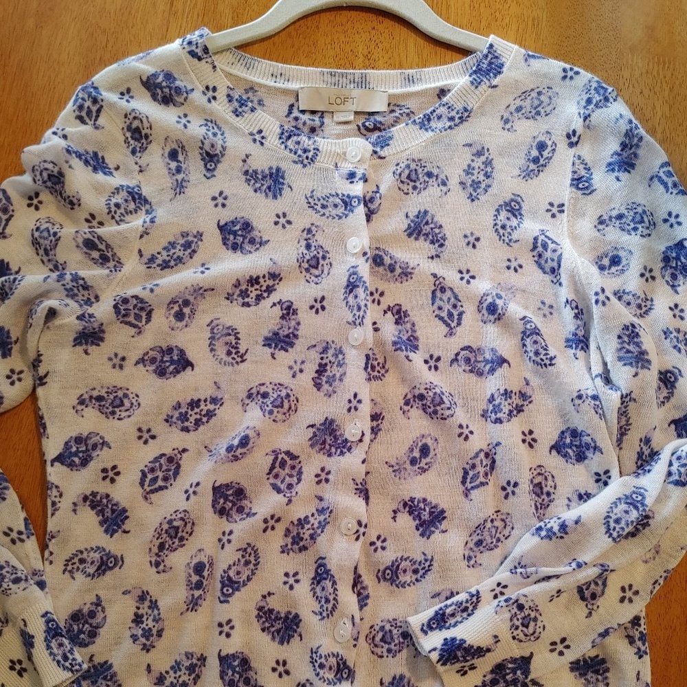 LOFT Lightweight summer sweater, M, EUC